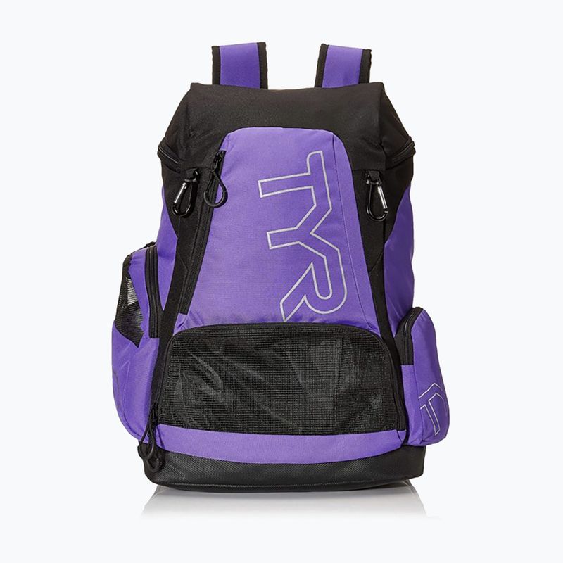 TYR Alliance Team 45 l purple swimming backpack 5