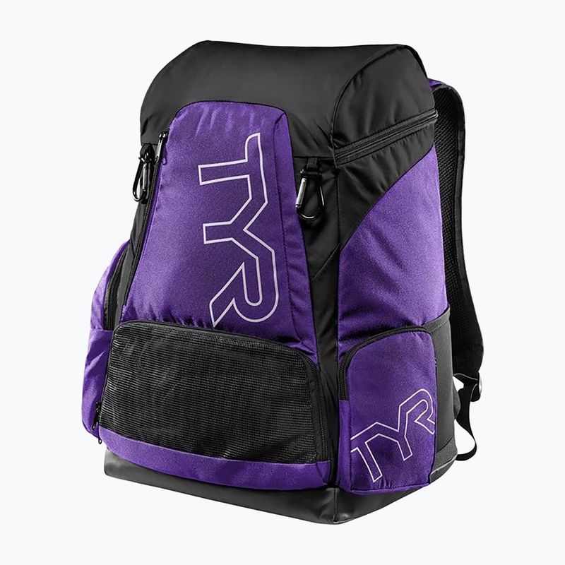 TYR Alliance Team 45 l purple swimming backpack 6