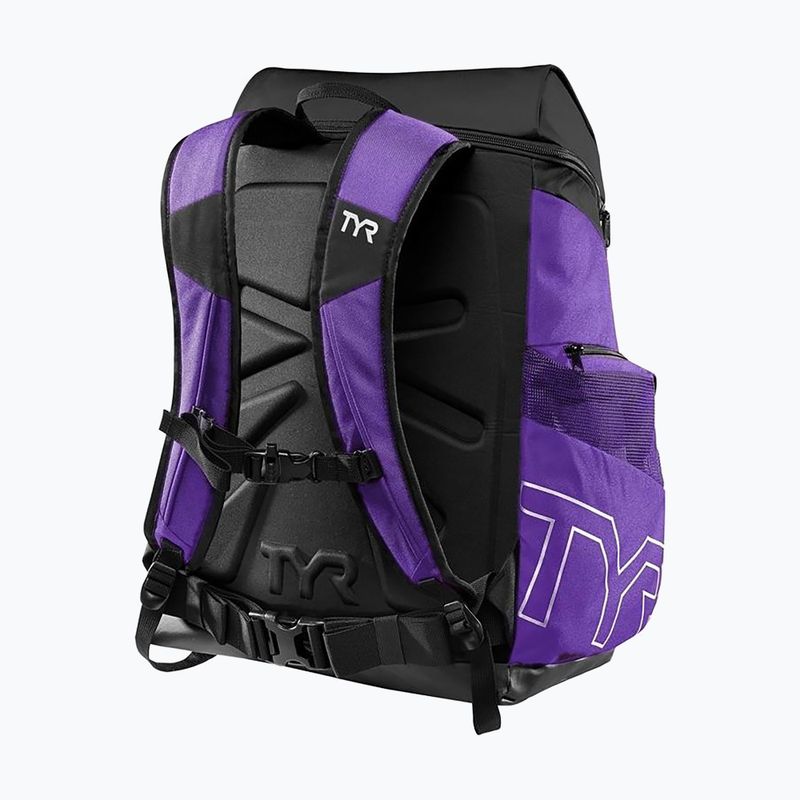 TYR Alliance Team 45 l purple swimming backpack 7