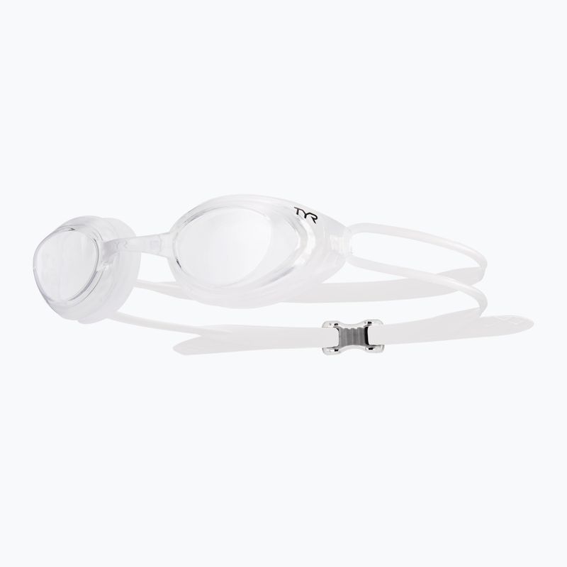 Swim goggles TYR Blackhawk Racing clear/clear/clear