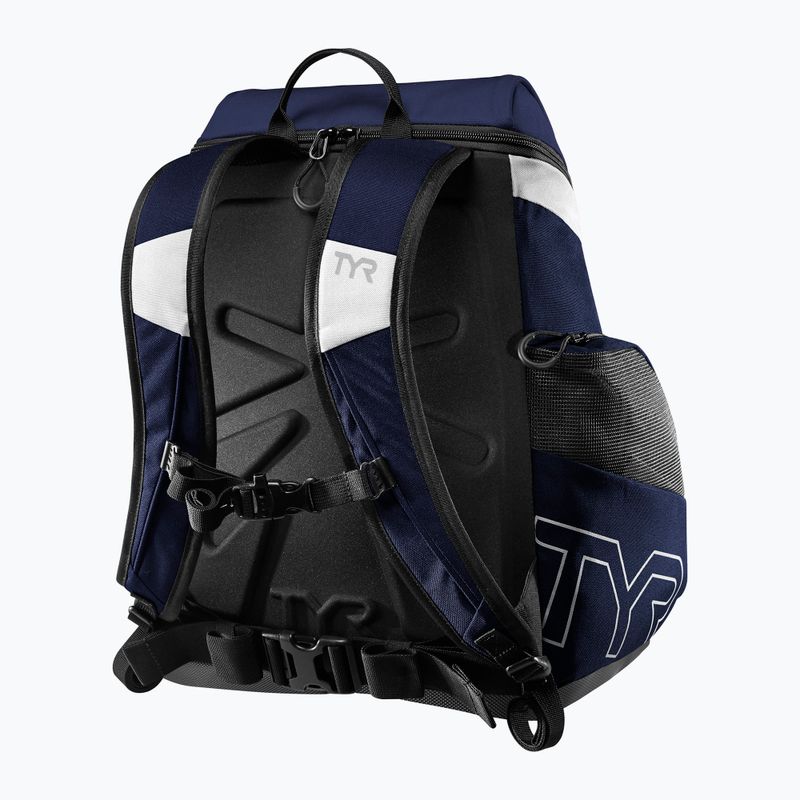 TYR Alliance Team 30 l navy/white swimming backpack 2