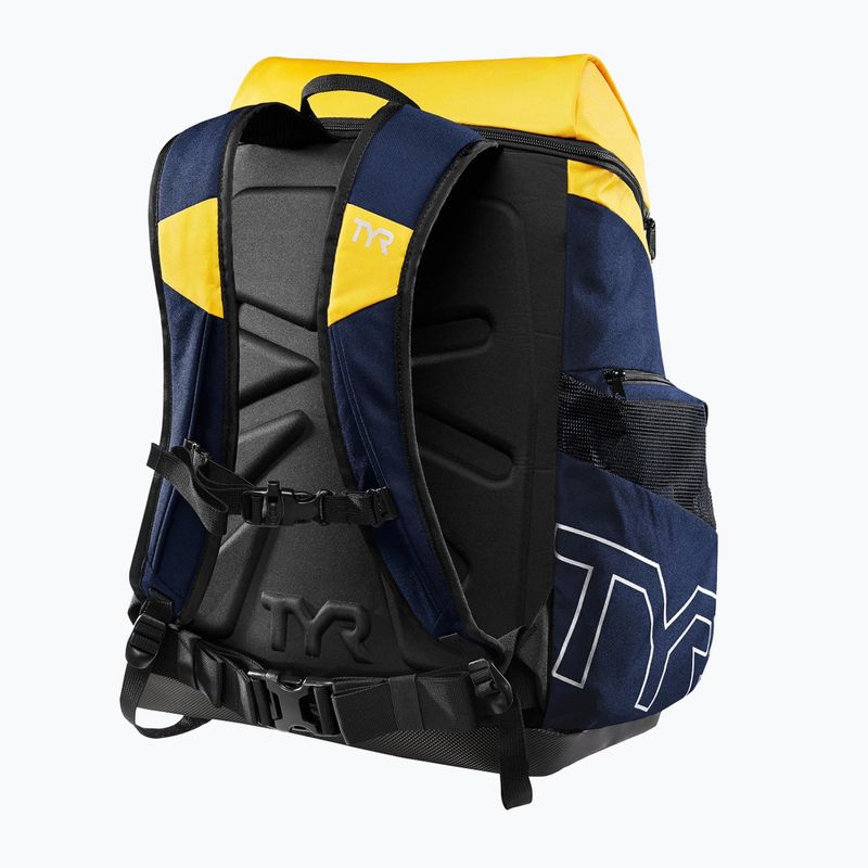 TYR Alliance Team 45 l navy/gold swimming backpack 2