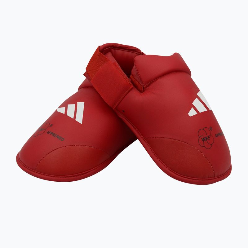 adidas WKF foot protectors red