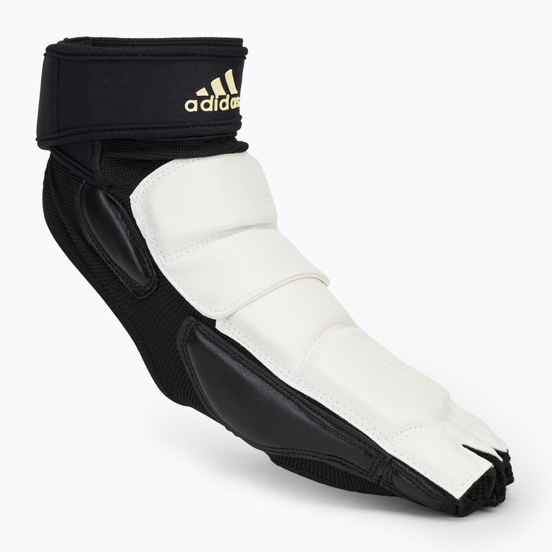 Foot protectors for teakwondo adidas WT white/ black 2