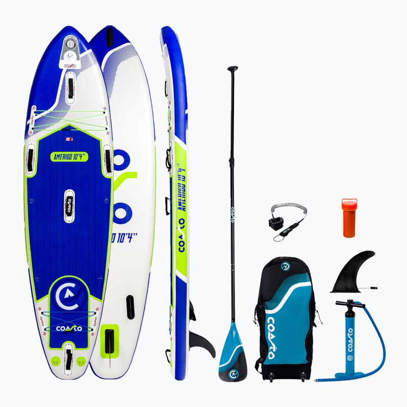 Coasto Amerigo 10'4'' SUP board blue PB-CAME104B