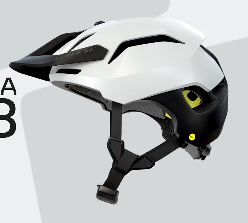 Bicycle helmet Dainese Linea 03 MIPS+ white/black 21
