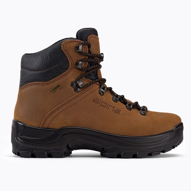 Women's trekking shoes Alpina Tundra brown 2