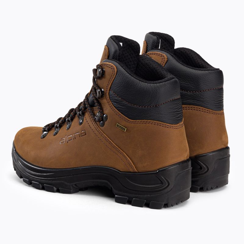 Women's trekking shoes Alpina Tundra brown 3