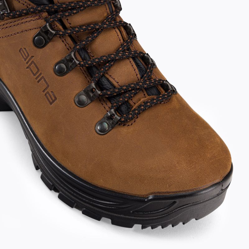 Women's trekking shoes Alpina Tundra brown 8