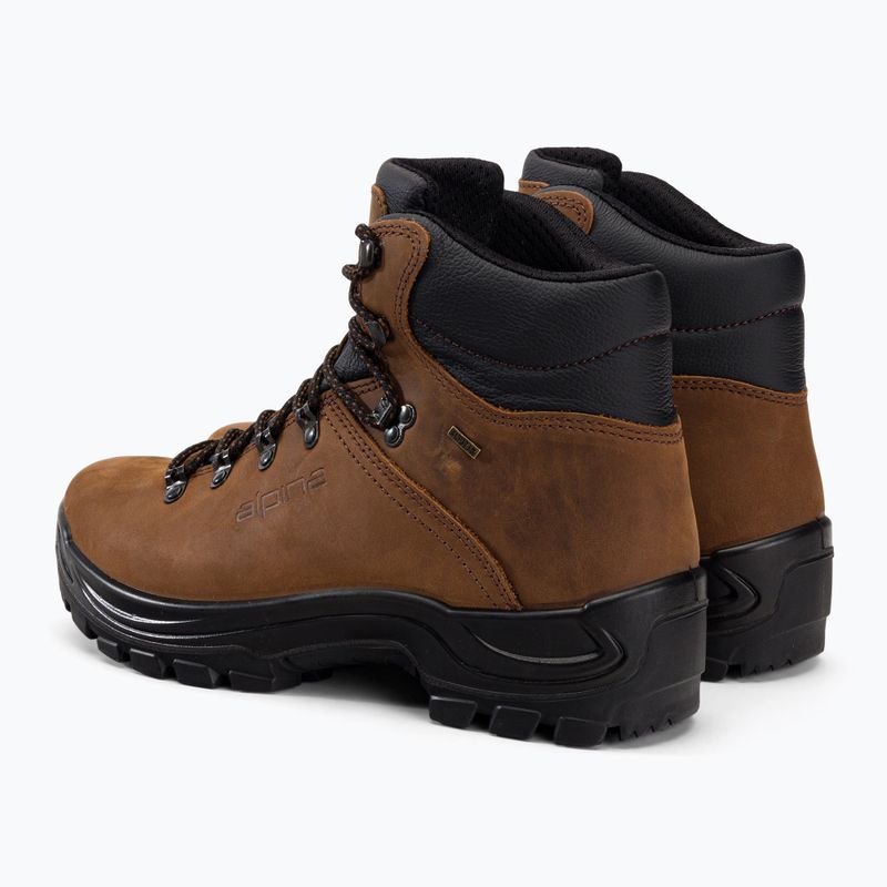 Men's trekking boots Alpina Tundra brown 3