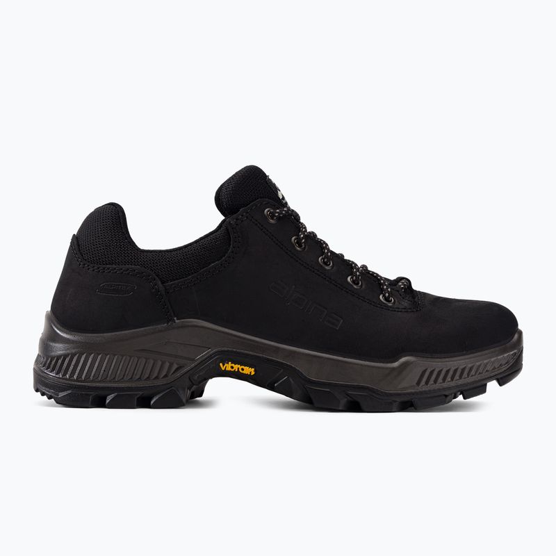 Men's trekking boots Alpina Prima Low black 2