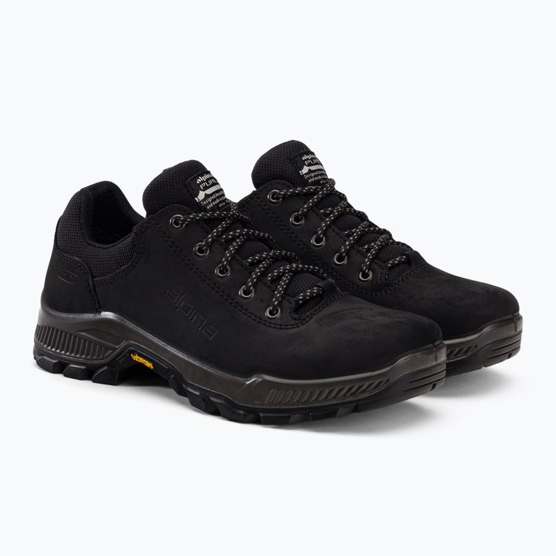 Men's trekking boots Alpina Prima Low black 4