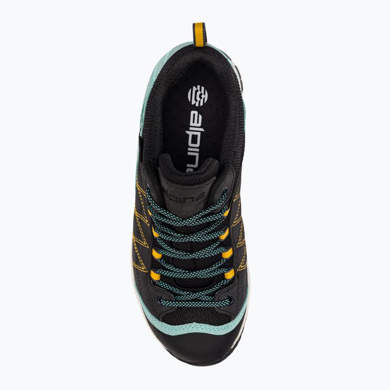 Women's trekking shoes Alpina Glacia opal blue/black 6