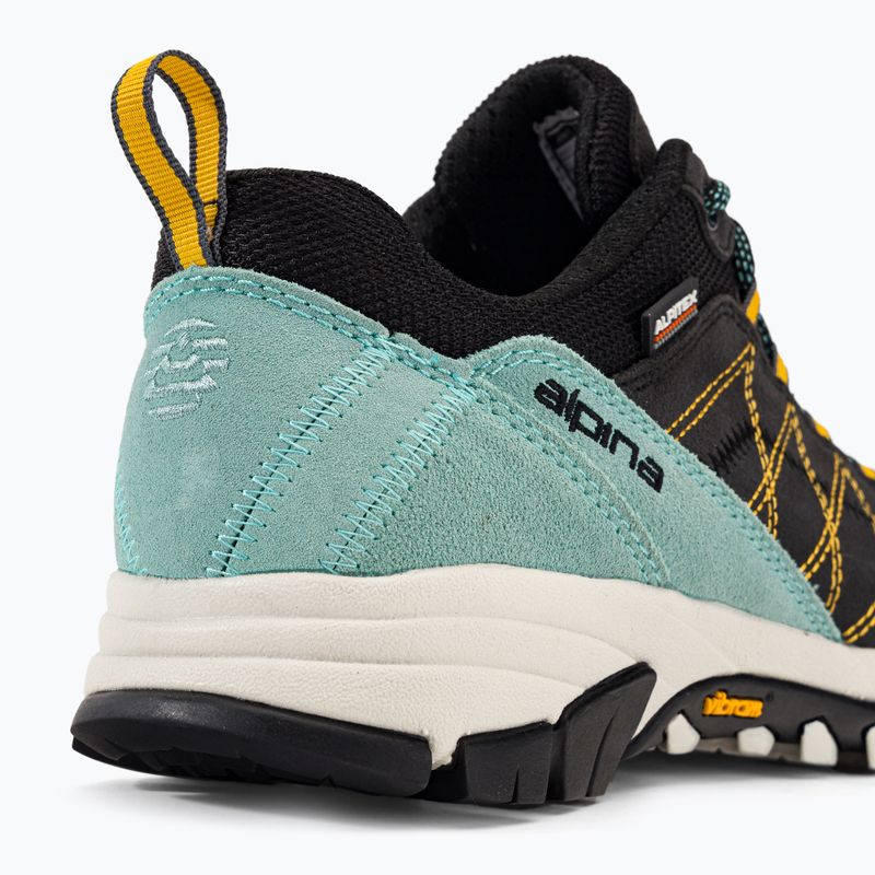 Women's trekking shoes Alpina Glacia opal blue/black 9