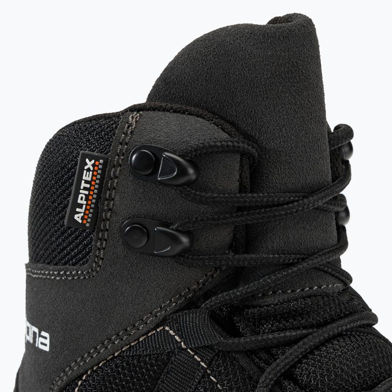 Men's trekking boots Alpina Tracker Mid black/grey 8