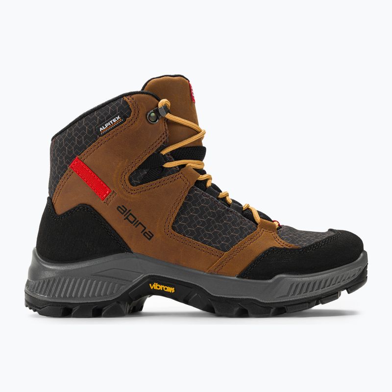 Women's trekking boots Alpina Irin 2.0 brown/black 2