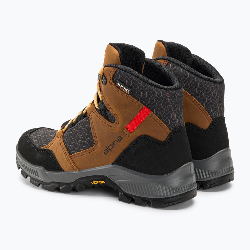 Women's trekking boots Alpina Irin 2.0 brown/black 4