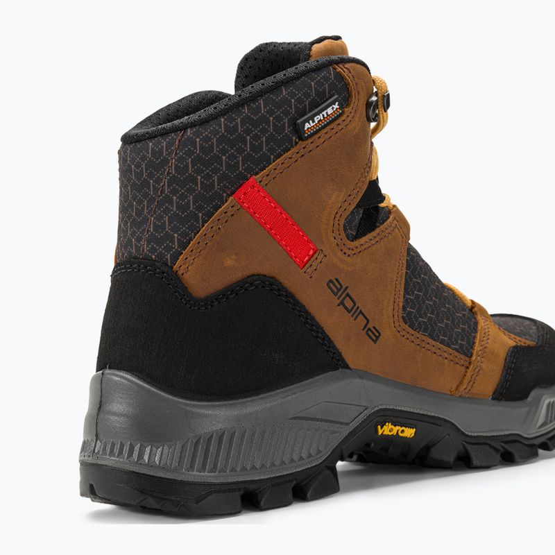 Women's trekking boots Alpina Irin 2.0 brown/black 10