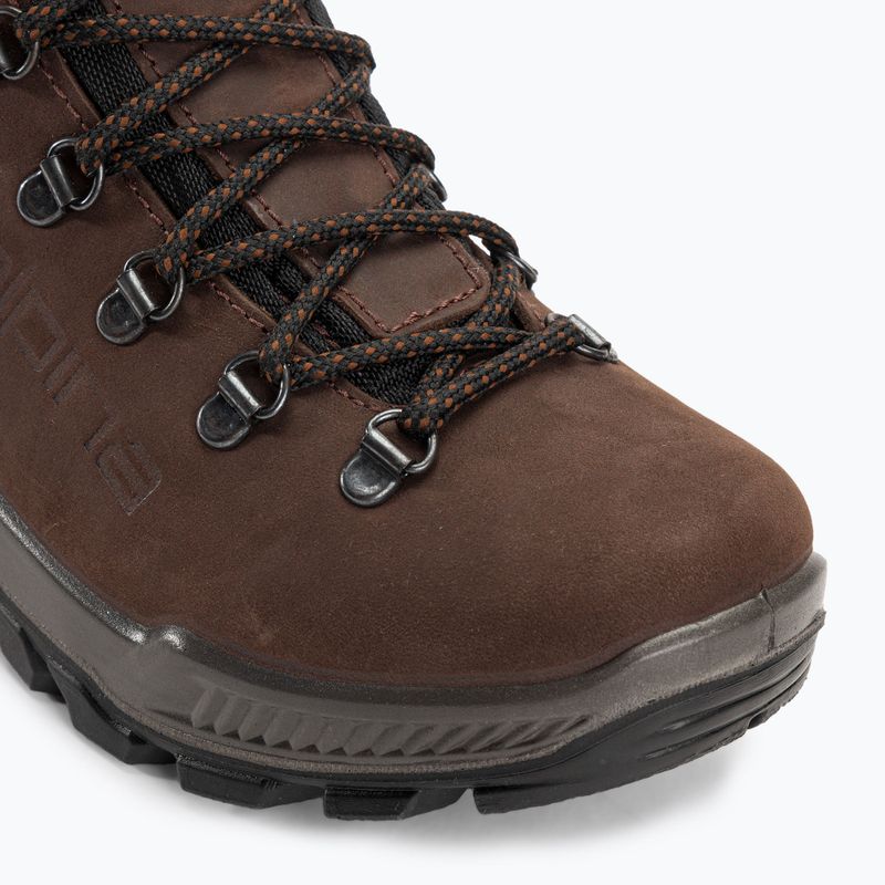 Women's trekking boots Alpina Prima Mid dark brown 7