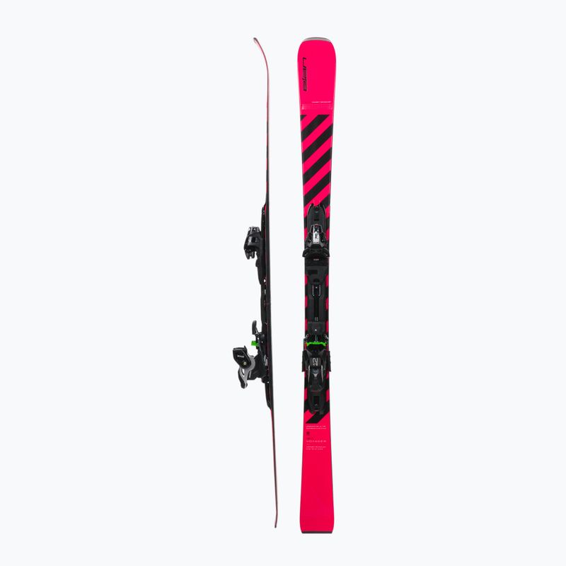 Women's folding ski Elan VOYAGER PINK + EMX 12 pink AARHLM20 2