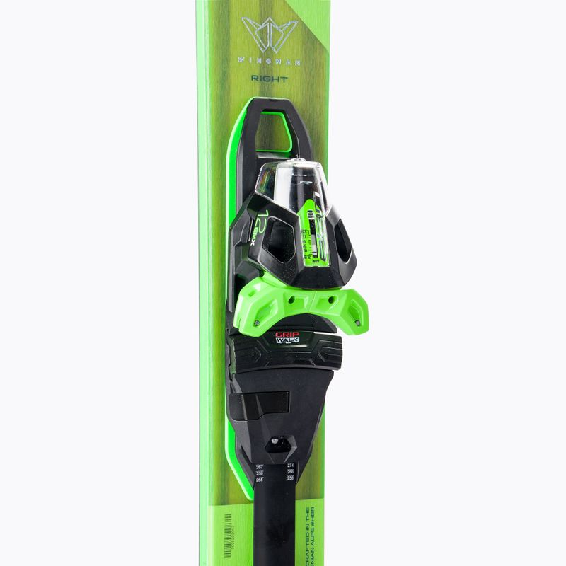Elan Wingman 86 CTI Fusion + EMX 12 green ABAHBR21 downhill skis 7