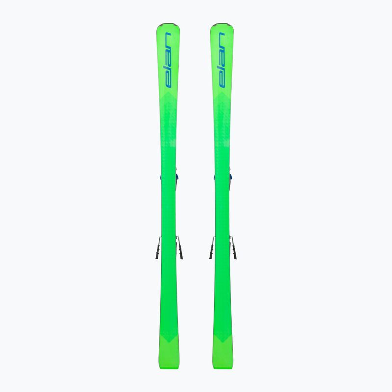 Elan Ace SCX Fusion + EMX 12 downhill skis green-blue AAJHRC21 3