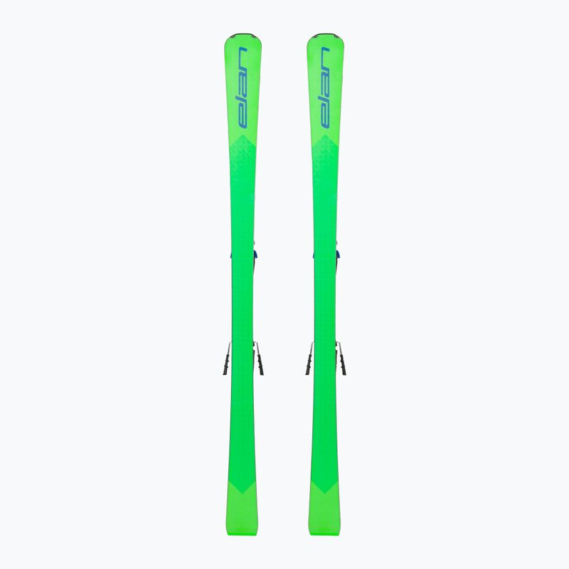 Elan Ace SLX Fusion + EMX 12 downhill ski green-blue AAKHRD21 3