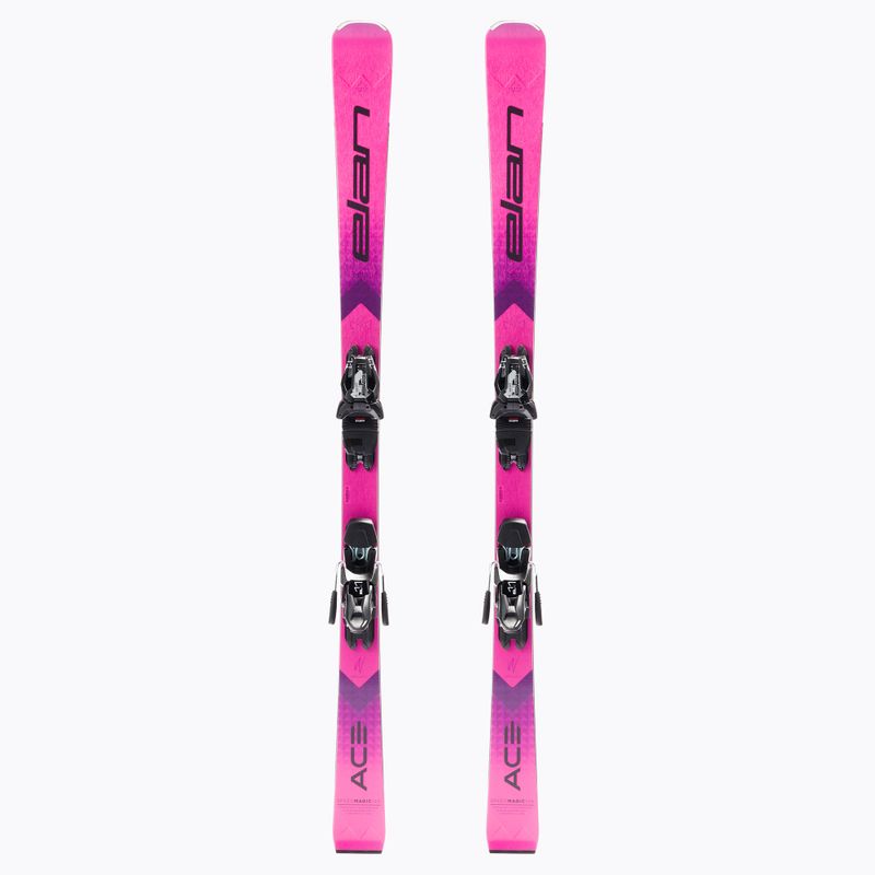 Women's downhill ski Elan Speed Magic PS + ELX 11 pink ACAHRJ21