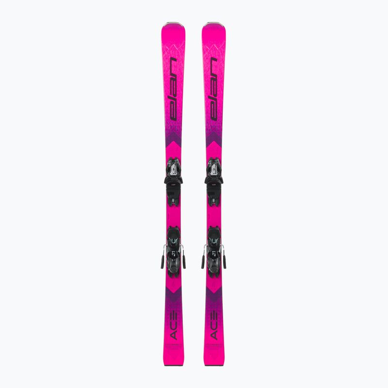 Women's downhill ski Elan Ace Speed Magic PS + ELX 11 pink ACAHRJ21