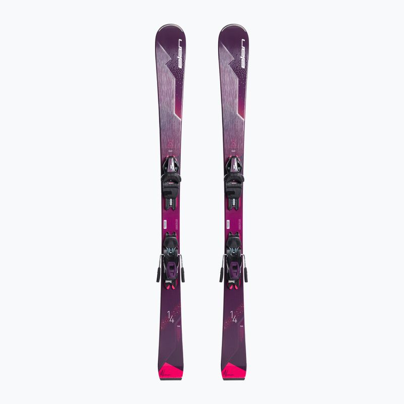Women's downhill ski Elan Insomnia 14 TI PS + ELW 9 purple ACDHPS21