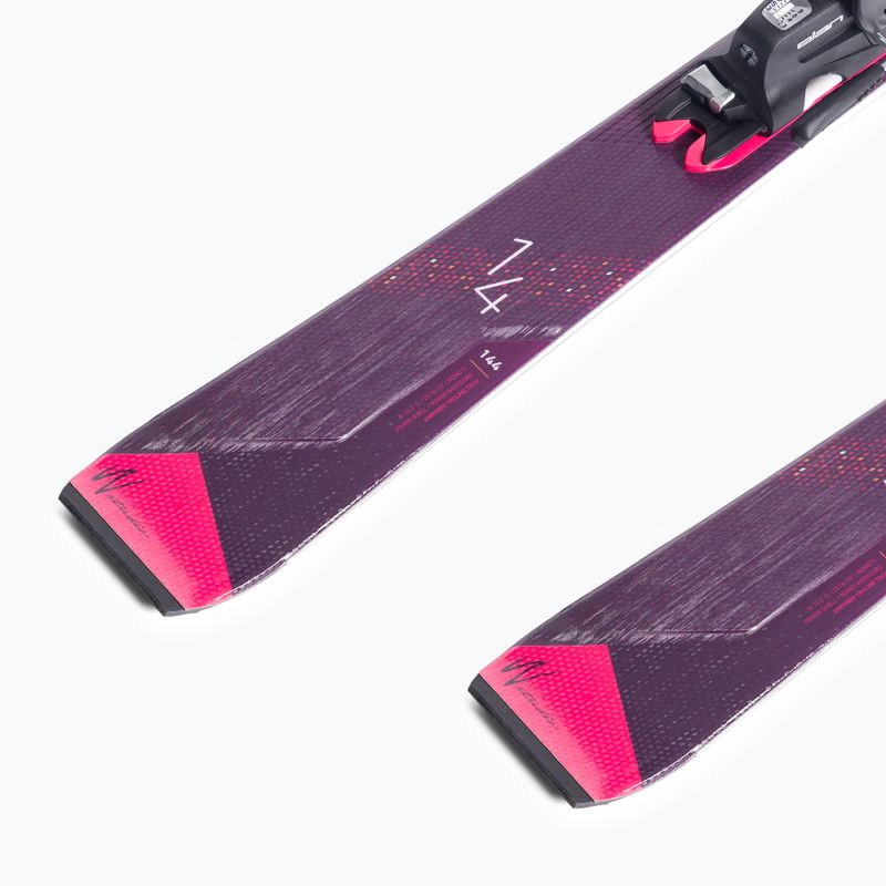 Women's downhill ski Elan Insomnia 14 TI PS + ELW 9 purple ACDHPS21 9