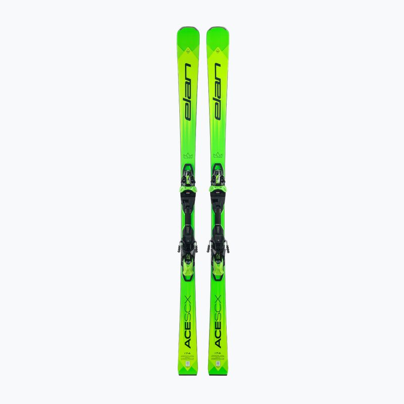 Downhill ski Elan Ace SCX Fusion X + bindings EMX 12.0 GW Fusion X