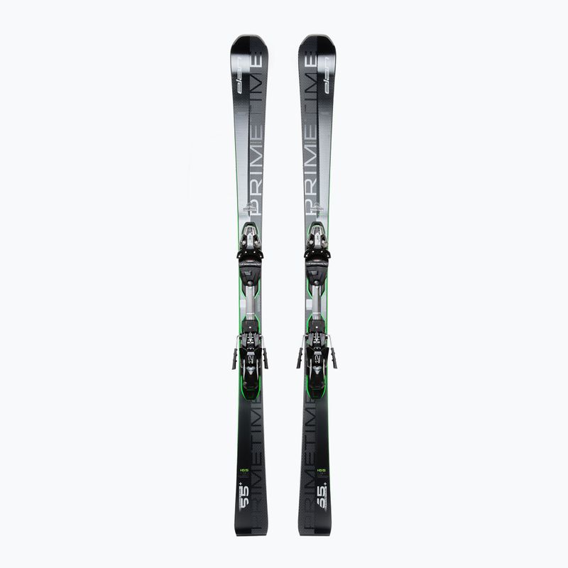 Elan Primetime 55+ CS Fusion X downhill skis + EMX 12.0 GW Fusion X bindings