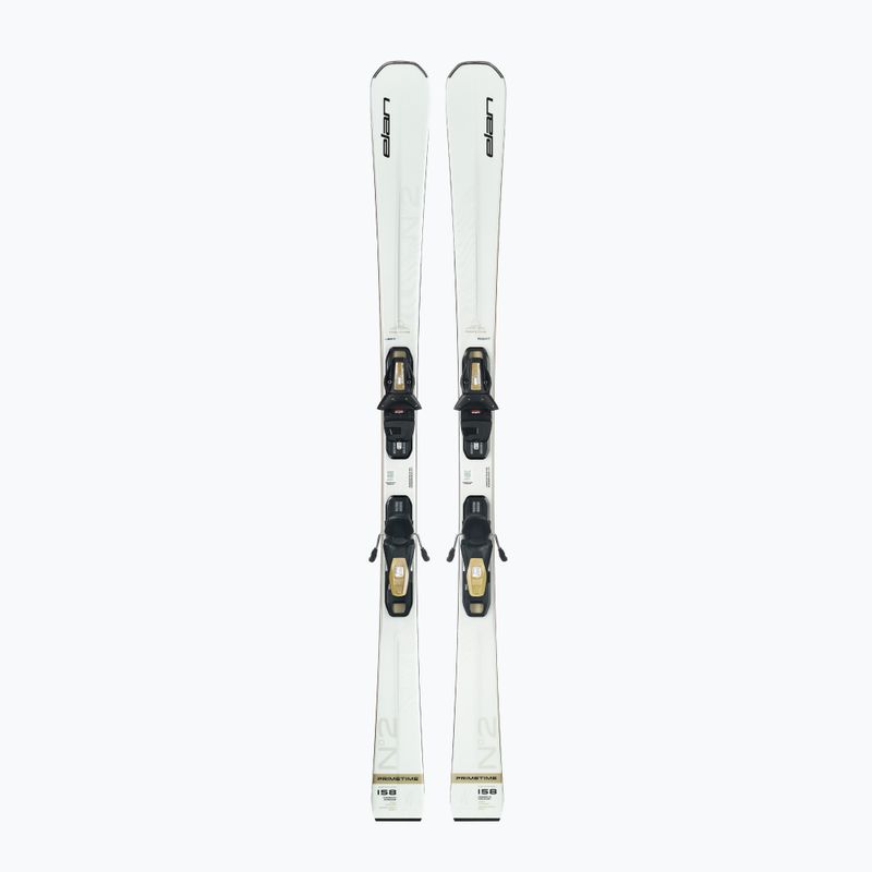 Women's alpine skis Elan Primetime N°2 W White Shift X + bindings EL 9.0 GW Shift white