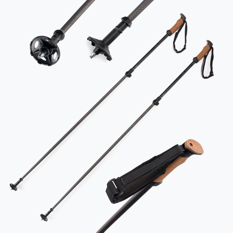 Elan Voyager Rod ski poles black CD907620 7