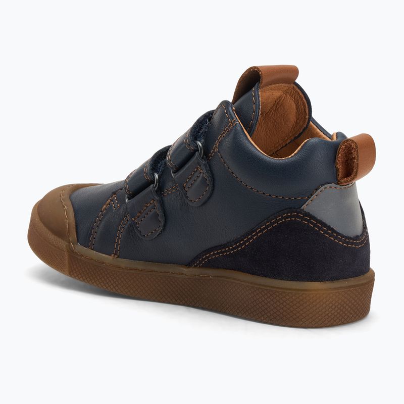 Children's barefoot shoes Froddo Rosario High-Top blue 3