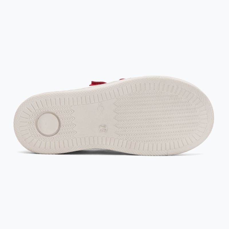 barefoot children's shoes Froddo Rosario white/red 4