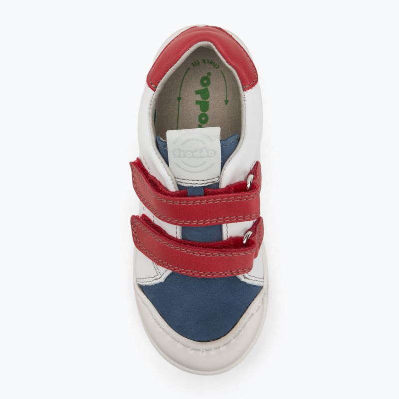 barefoot children's shoes Froddo Rosario white/red 5