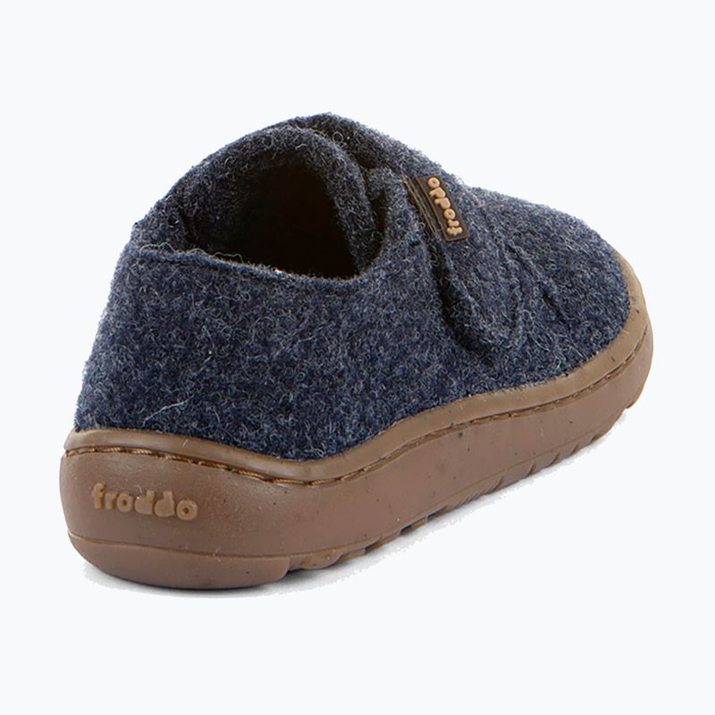 Children's barefoot shoes Froddo Barefoot Wooly dark blue 4