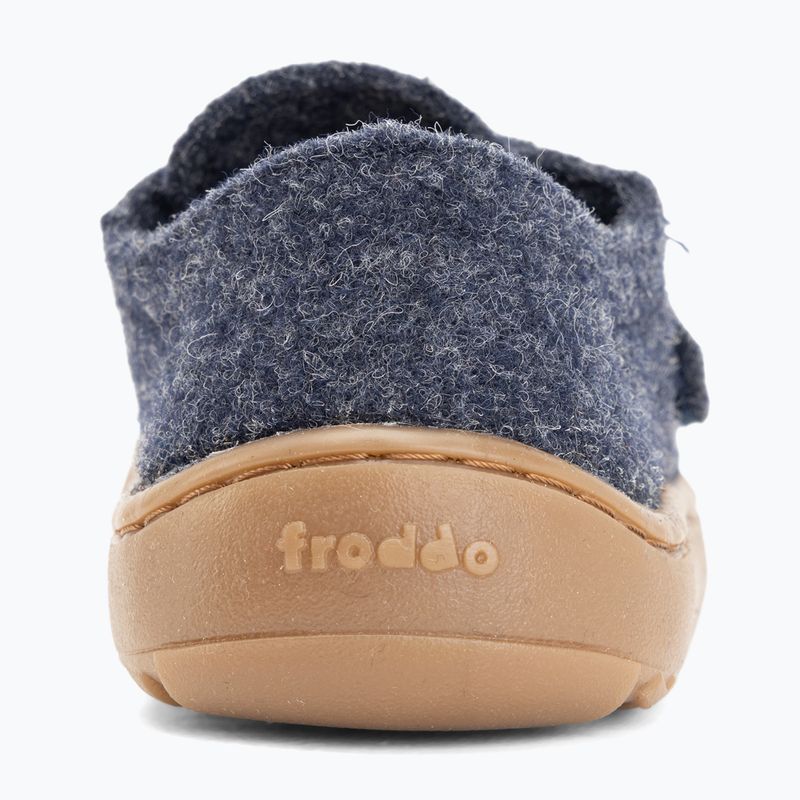 Children's barefoot shoes Froddo Barefoot Wooly dark blue 6
