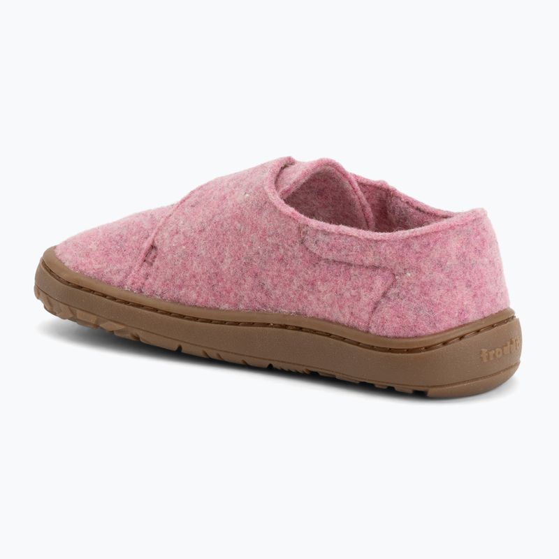 Children's barefoot shoes Froddo Barefoot Wooly pink 3