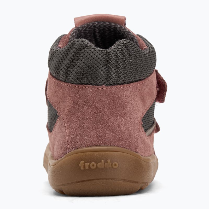Children's barefoot shoes Froddo Tex Autumn grey/pink 6