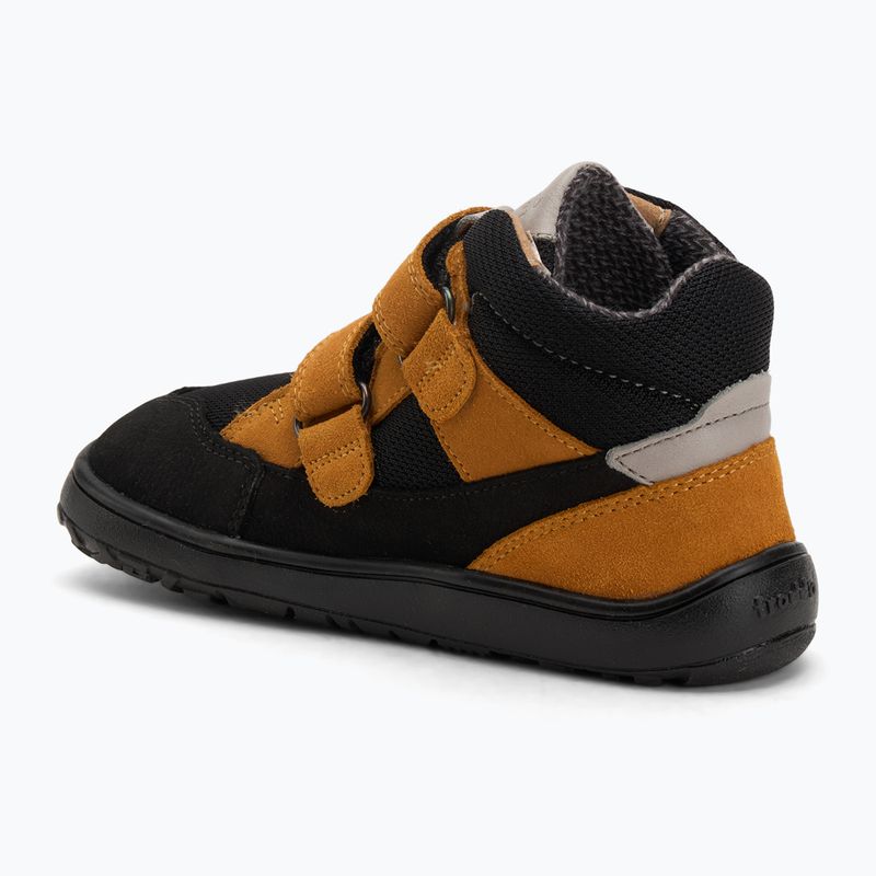 Children's barefoot shoes Froddo Up Tex Autumn black/orange 3