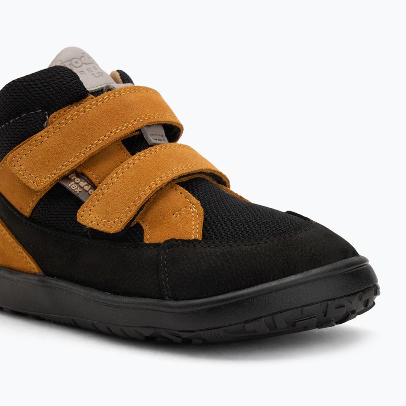 Children's barefoot shoes Froddo Up Tex Autumn black/orange 7