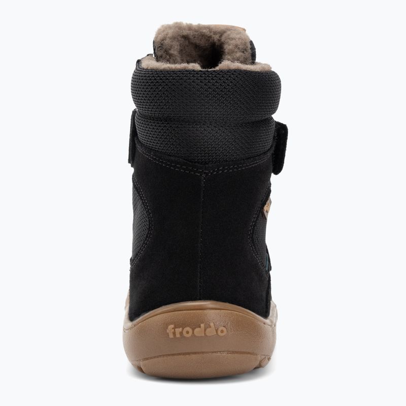 Children's barefoot snow boots Froddo Tex Winter black 6