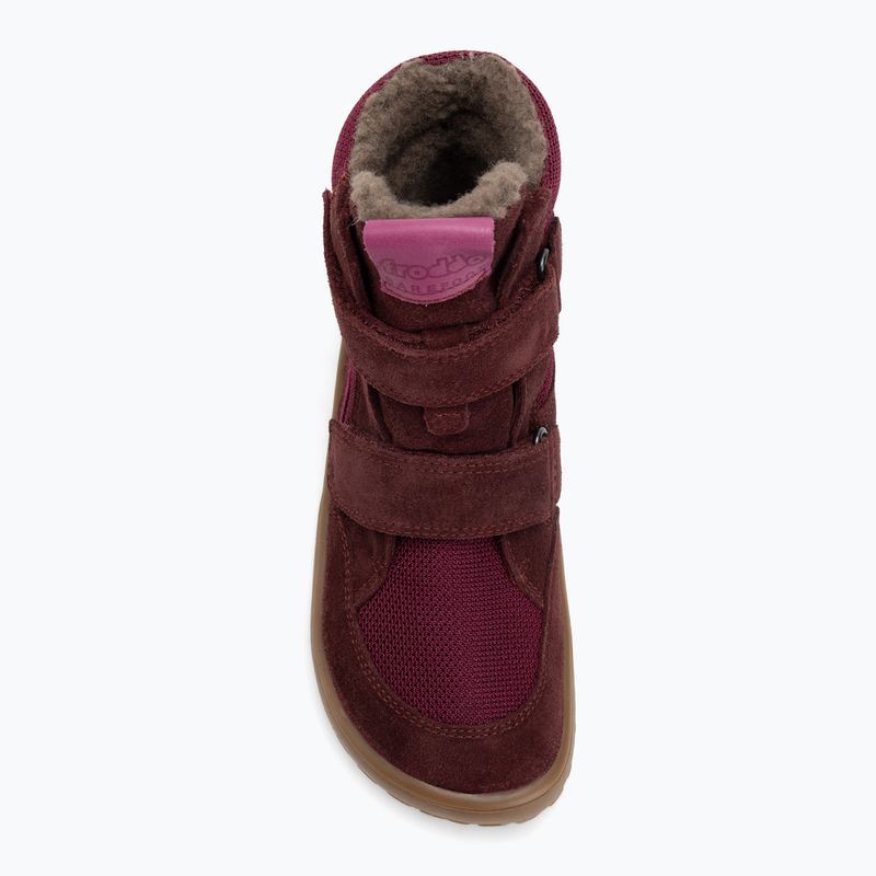 Children's barefoot snow boots Froddo Tex Winter bordeaux 7