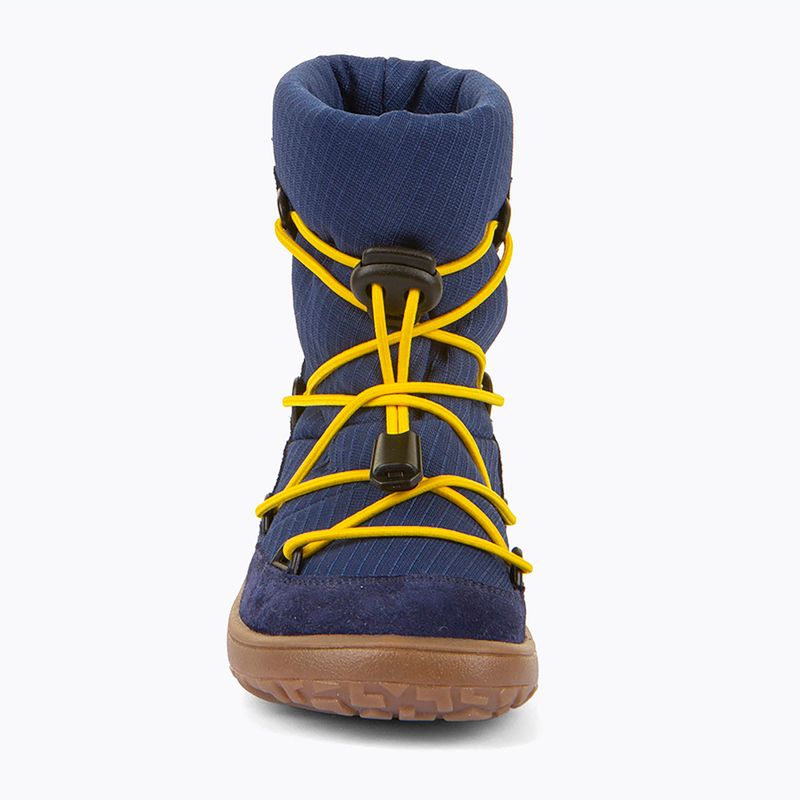 Children's barefoot snow boots Froddo Barefoot Tex Track Wool blue 3