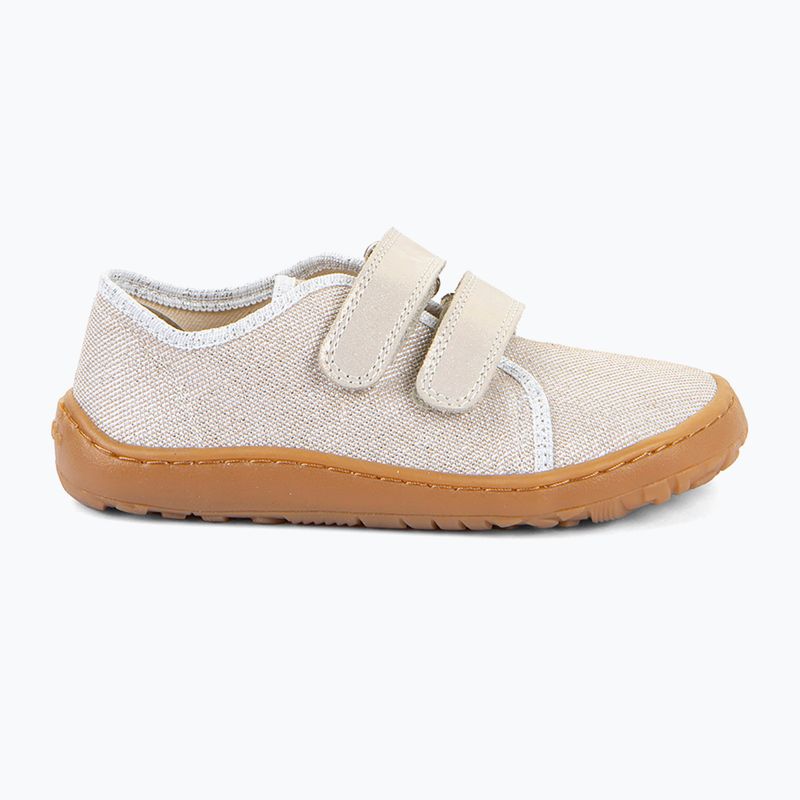Children's barefoot shoes Froddo Canvas gold shine
