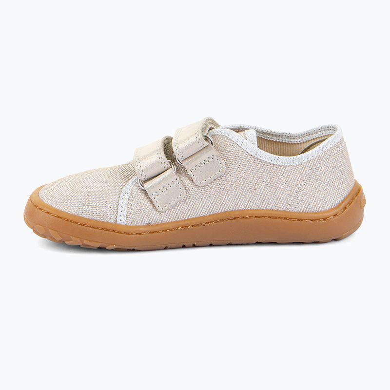 Children's barefoot shoes Froddo Canvas gold shine 2