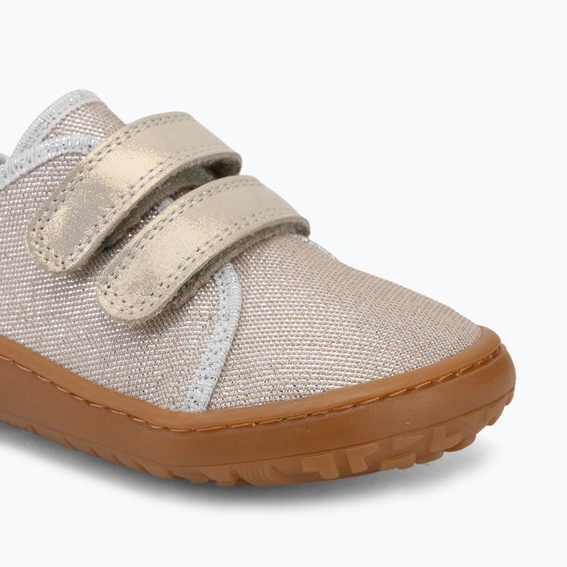 Children's barefoot shoes Froddo Canvas gold shine 7